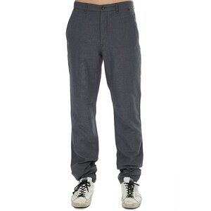 Rag & Bone Blade IV Men's Size 34 Navy Cotton Silk Blend Button Fly Work Pants